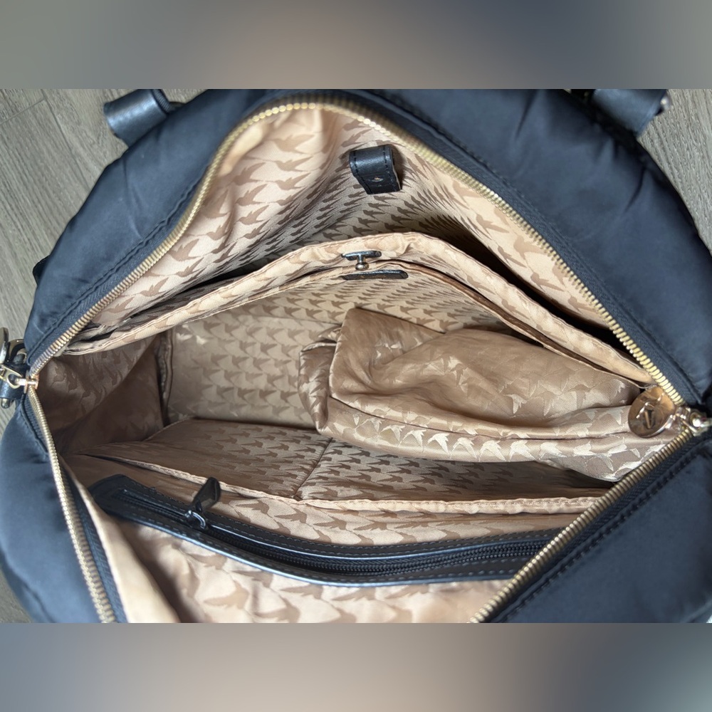 Lo & Sons Black O.G. Laptop Tote Nylon Travel Tote - Picture 10 of 16